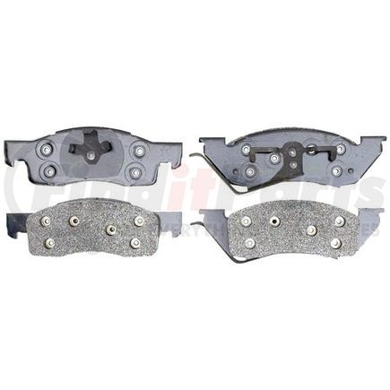 SGD344AM by RAYBESTOS - Raybestos Service Grade Metallic Brake Pad Set