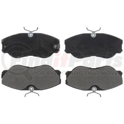 Raybestos SGD358M Disc Brake Pad Set Brake Parts Inc Raybestos Service Grade Overstock Metallic Disc Brake Pad Set