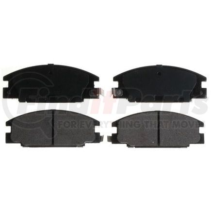 SGD363C by RAYBESTOS - Raybestos Service Grade Ceramic Brake Pad Set