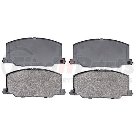 SGD356M by RAYBESTOS - Raybestos Service Grade Metallic Brake Pad Set