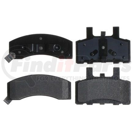 SGD370M by RAYBESTOS - Raybestos Service Grade Metallic Brake Pad Set