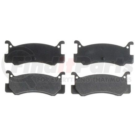 SGD366 by RAYBESTOS - Raybestos Service Grade Organic Brake Pad Set