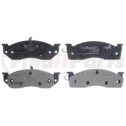 SGD385M by RAYBESTOS - Raybestos Service Grade Metallic Brake Pad Set