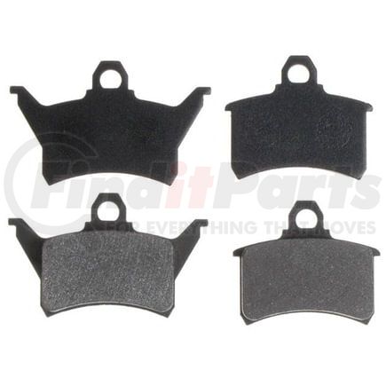 SGD386M by RAYBESTOS - Raybestos Service Grade Metallic Brake Pad Set