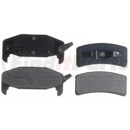 Raybestos SGD377M Disc Brake Pad Set Raybestos Service Grade Metallic Brake Pad Set