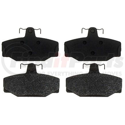 SGD391M by RAYBESTOS - Raybestos Service Grade Metallic Brake Pad Set