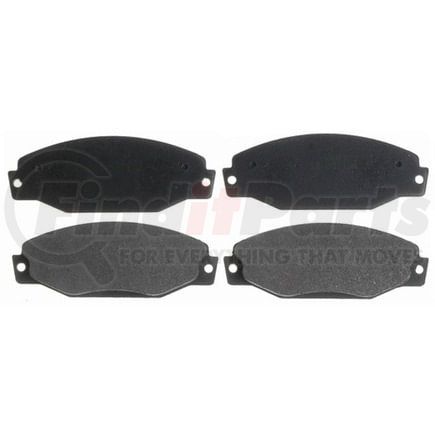 SGD393M by RAYBESTOS - Raybestos Service Grade Metallic Brake Pad Set