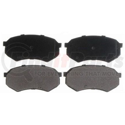 SGD389C by RAYBESTOS - Raybestos Service Grade Ceramic Brake Pad Set