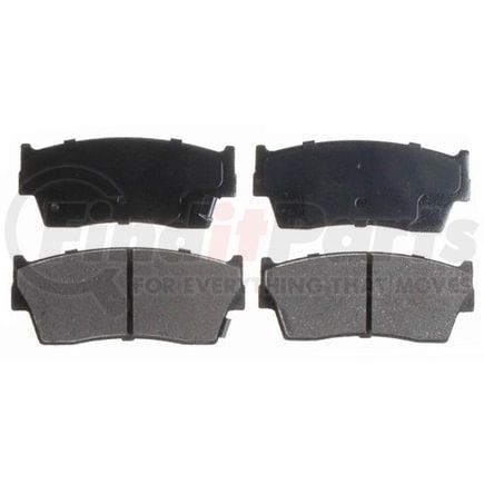 SGD418C by RAYBESTOS - Raybestos Service Grade Ceramic Brake Pad Set