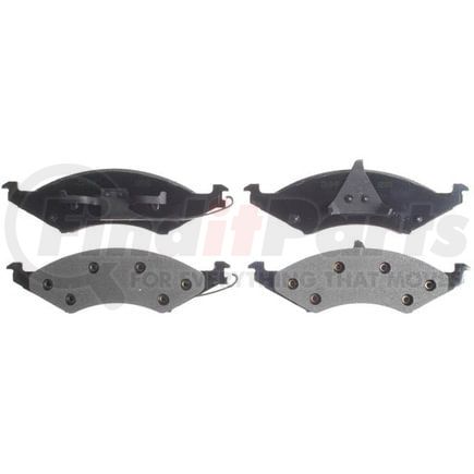 SGD421AM by RAYBESTOS - Raybestos Service Grade Metallic Brake Pad Set