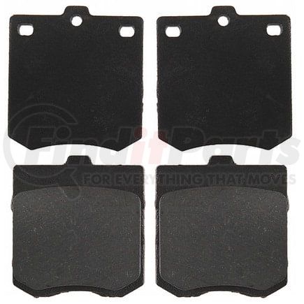 SGD42 by RAYBESTOS - Brake Parts Inc Raybestos Service Grade Overstock Organic Disc Brake Pad Set