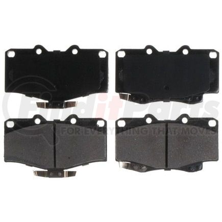 SGD436C by RAYBESTOS - Raybestos Service Grade Ceramic Brake Pad Set