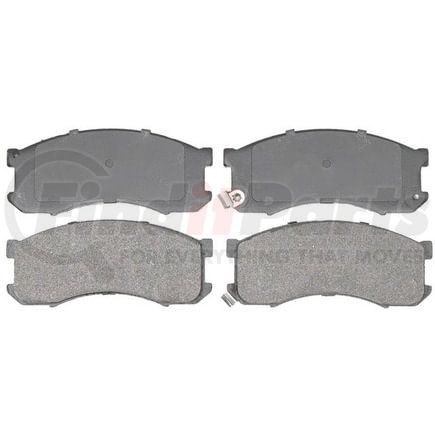 Raybestos SGD428M Disc Brake Pad Set Raybestos Service Grade Metallic Brake Pad Set