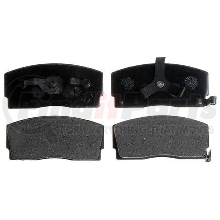 SGD456M by RAYBESTOS - Raybestos Service Grade Metallic Brake Pad Set