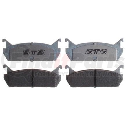 SGD458C by RAYBESTOS - Raybestos Service Grade Ceramic Brake Pad Set
