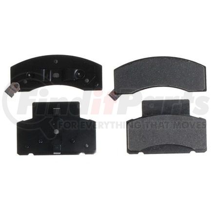 SGD459M by RAYBESTOS - Raybestos Service Grade Metallic Brake Pad Set