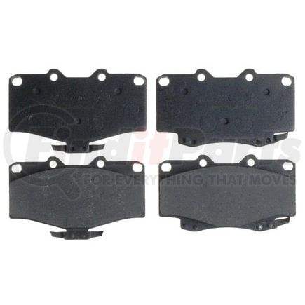 SGD436 by RAYBESTOS - Raybestos Service Grade Organic Brake Pad Set