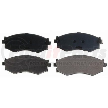 SGD462C by RAYBESTOS - Raybestos Service Grade Ceramic Brake Pad Set