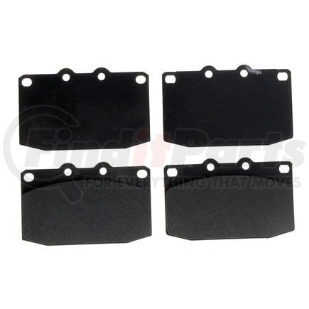 Raybestos SGD463 Disc Brake Pad Set Raybestos Service Grade Organic Brake Pad Set