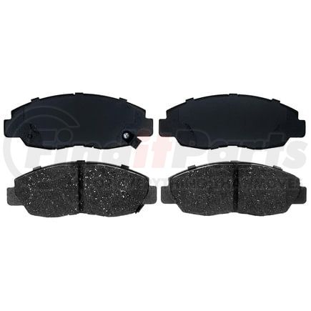 SGD465A by RAYBESTOS - Raybestos Service Grade Organic Brake Pad Set