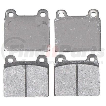 Raybestos SGD45A Disc Brake Pad Set Raybestos Service Grade Organic Brake Pad Set