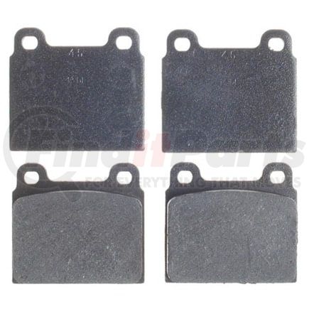 SGD45 by RAYBESTOS - Raybestos Service Grade Organic Brake Pad Set