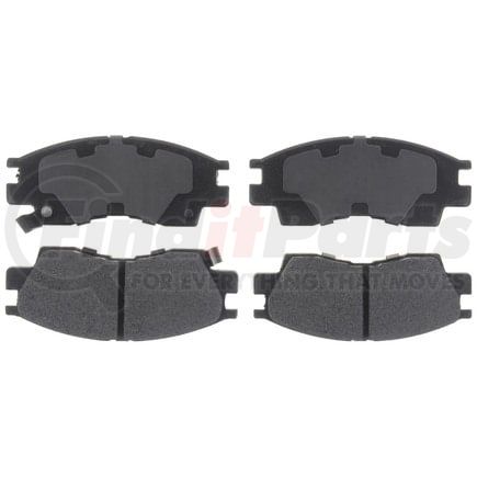 SGD475M by RAYBESTOS - Brake Parts Inc Raybestos Service Grade Overstock Metallic Disc Brake Pad Set