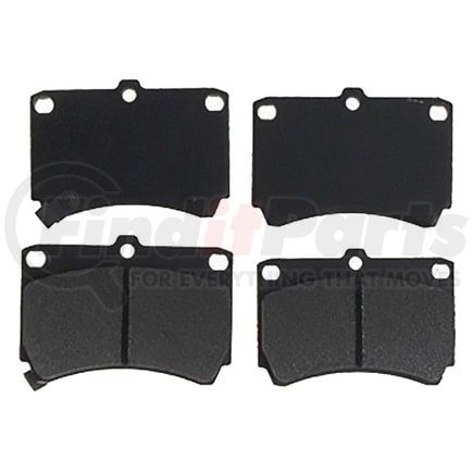 SGD466AM by RAYBESTOS - Raybestos Service Grade Metallic Brake Pad Set