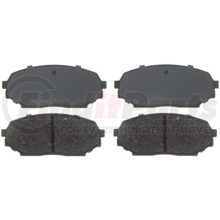 SGD468 by RAYBESTOS - Raybestos Service Grade Organic Brake Pad Set