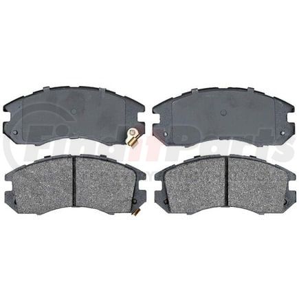 SGD470M by RAYBESTOS - Raybestos Service Grade Metallic Brake Pad Set