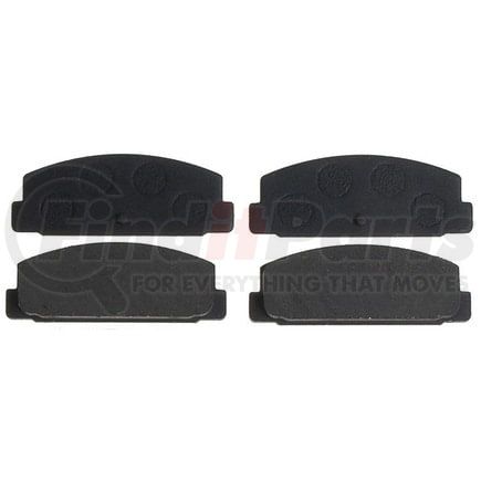 SGD482C by RAYBESTOS - Raybestos Service Grade Ceramic Brake Pad Set