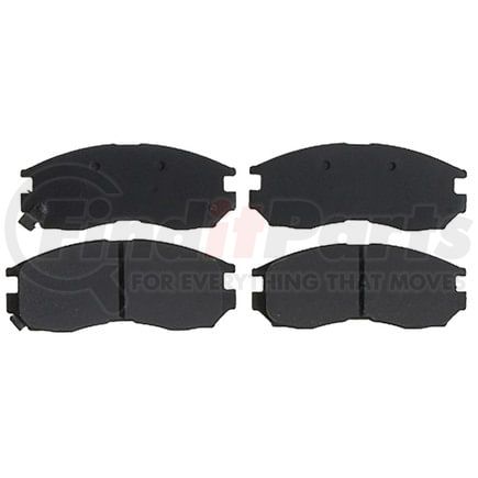 SGD484 by RAYBESTOS - Raybestos Service Grade Organic Brake Pad Set