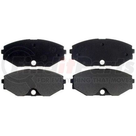 SGD486M by RAYBESTOS - Raybestos Service Grade Metallic Brake Pad Set