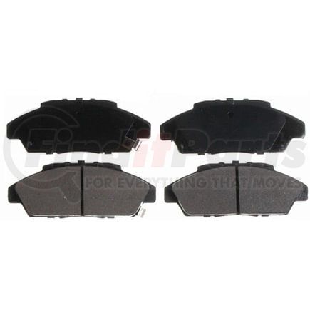 SGD496C by RAYBESTOS - Raybestos Service Grade Ceramic Brake Pad Set