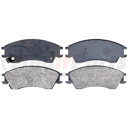 SGD498M by RAYBESTOS - Raybestos Service Grade Metallic Brake Pad Set