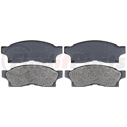 SGD489M by RAYBESTOS - Raybestos Service Grade Metallic Brake Pad Set