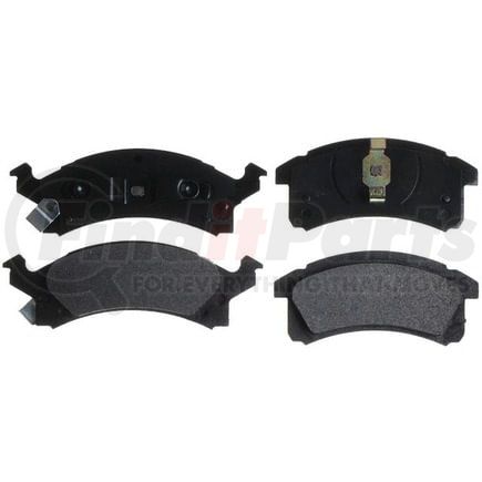 SGD506M by RAYBESTOS - Raybestos Service Grade Metallic Brake Pad Set