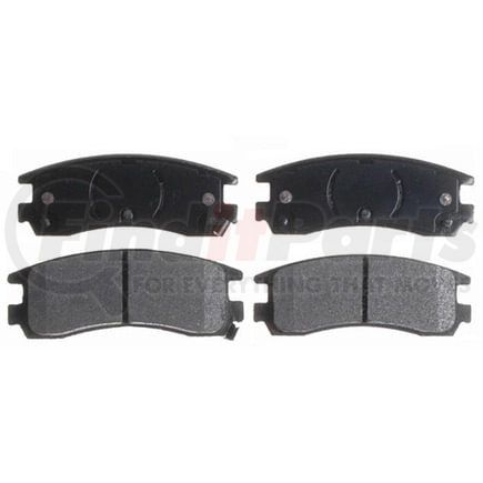 SGD508M by RAYBESTOS - Raybestos Service Grade Metallic Brake Pad Set