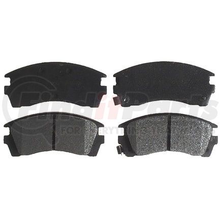 SGD509M by RAYBESTOS - Raybestos Service Grade Metallic Brake Pad Set