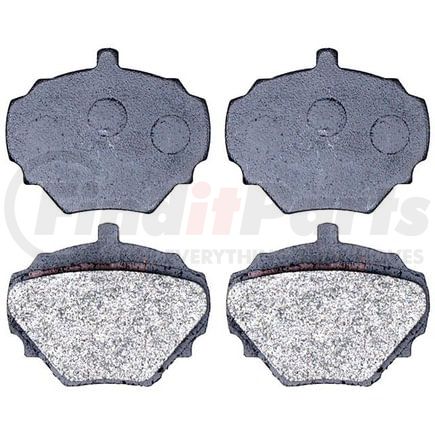 SGD518AM by RAYBESTOS - Raybestos Service Grade Metallic Brake Pad Set
