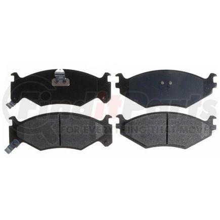 SGD522M by RAYBESTOS - Raybestos Service Grade Metallic Brake Pad Set