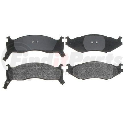 SGD524M by RAYBESTOS - Raybestos Service Grade Metallic Brake Pad Set