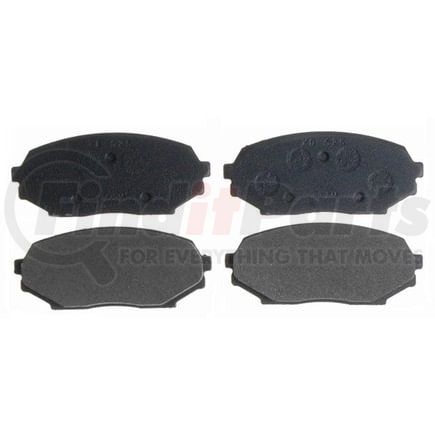 SGD525M by RAYBESTOS - Raybestos Service Grade Metallic Brake Pad Set