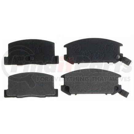 SGD528C by RAYBESTOS - Raybestos Service Grade Ceramic Brake Pad Set