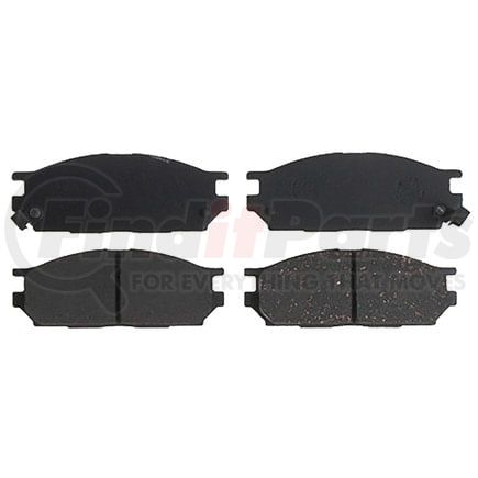 SGD534C by RAYBESTOS - Raybestos Service Grade Ceramic Brake Pad Set