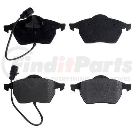 SGD555M by RAYBESTOS - Raybestos Service Grade Metallic Brake Pad Set