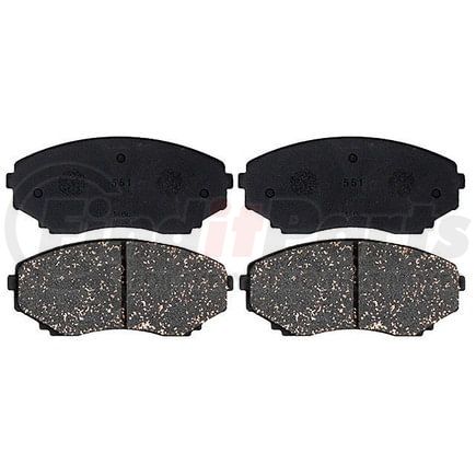 SGD551C by RAYBESTOS - Raybestos Service Grade Ceramic Brake Pad Set