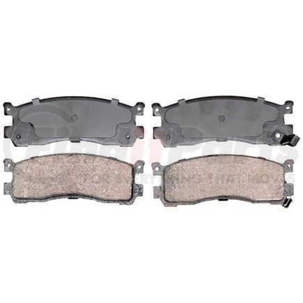 SGD553C by RAYBESTOS - Raybestos Service Grade Ceramic Brake Pad Set