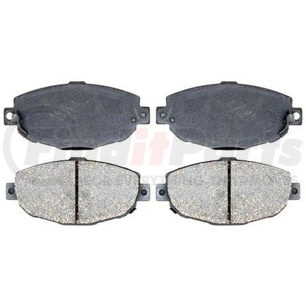 SGD571C by RAYBESTOS - Raybestos Service Grade Ceramic Brake Pad Set