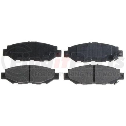 Raybestos SGD572C Disc Brake Pad Set Brake Parts Inc Raybestos Service Grade Ceramic Disc Brake Pad Set